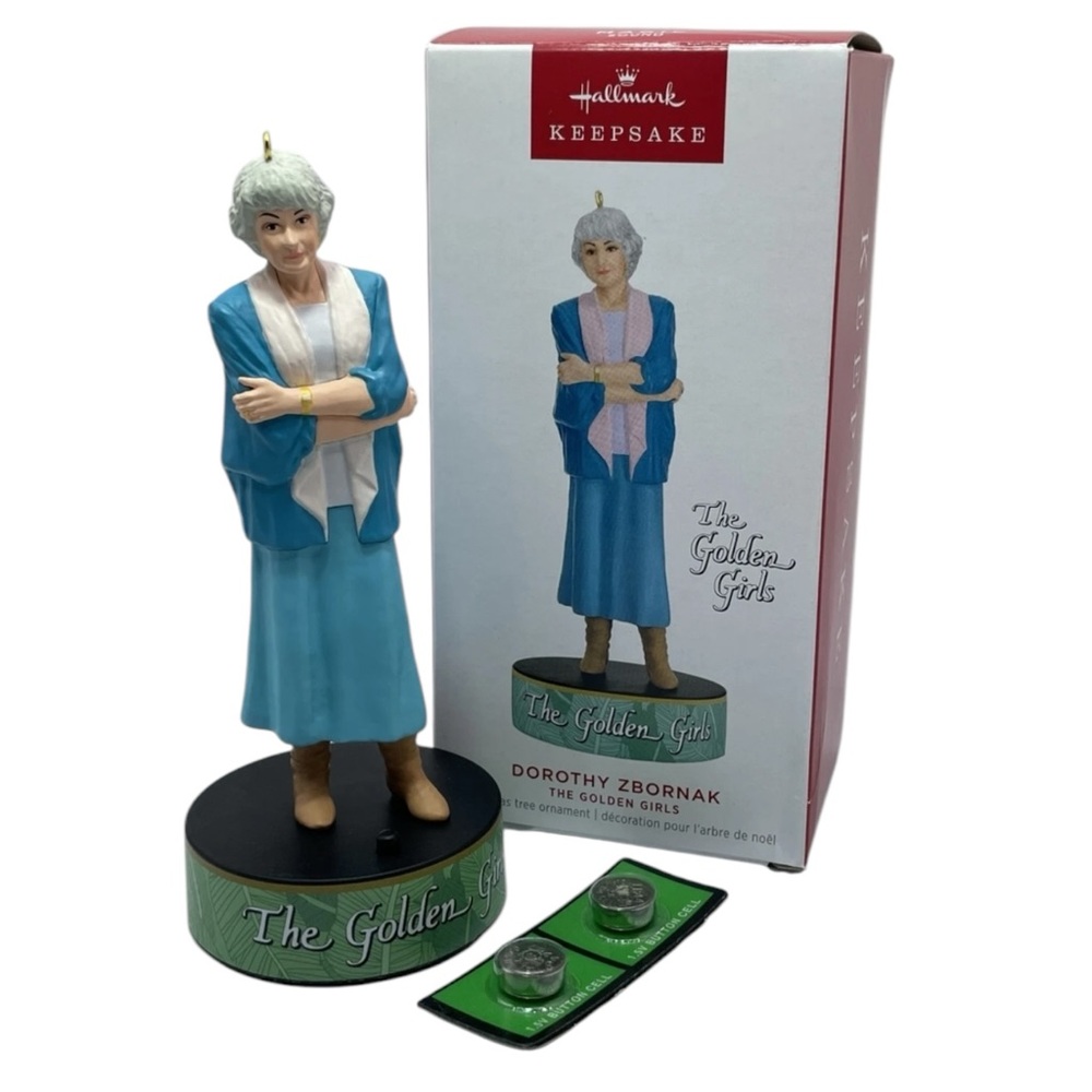 Hallmark Keepsake Ornament Dorothy Zbornak The Golden Girls MAGIC Sound 2023